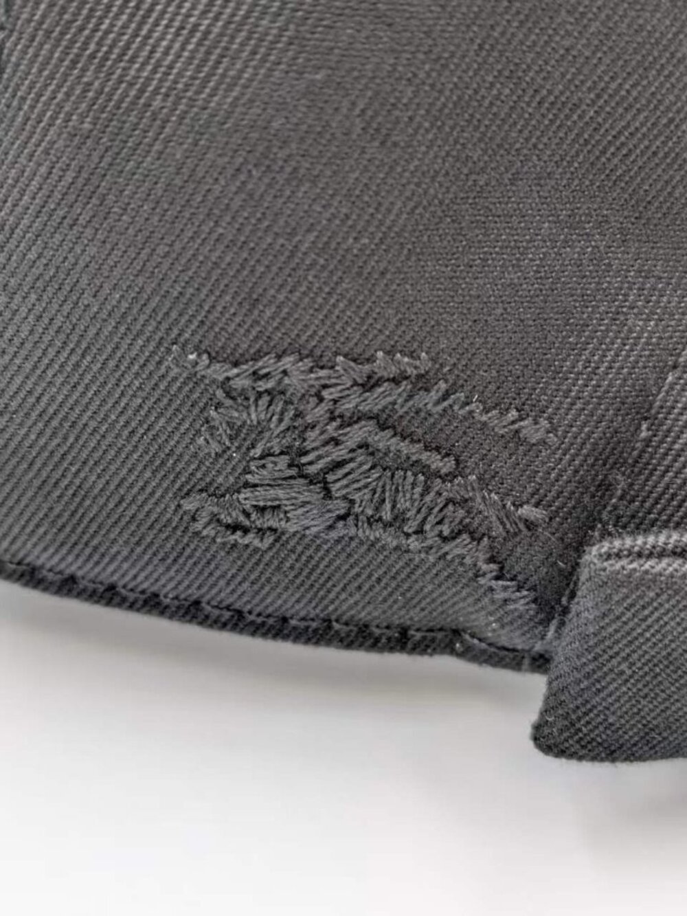 Burberry Check Lined Cotton Blend Baseball Cap Black S 8083524 - Picture 6 of 14